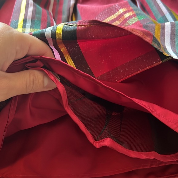 Pippa & Julie Red Plaid Holiday Dress size 4 - Picture 3 of 5
